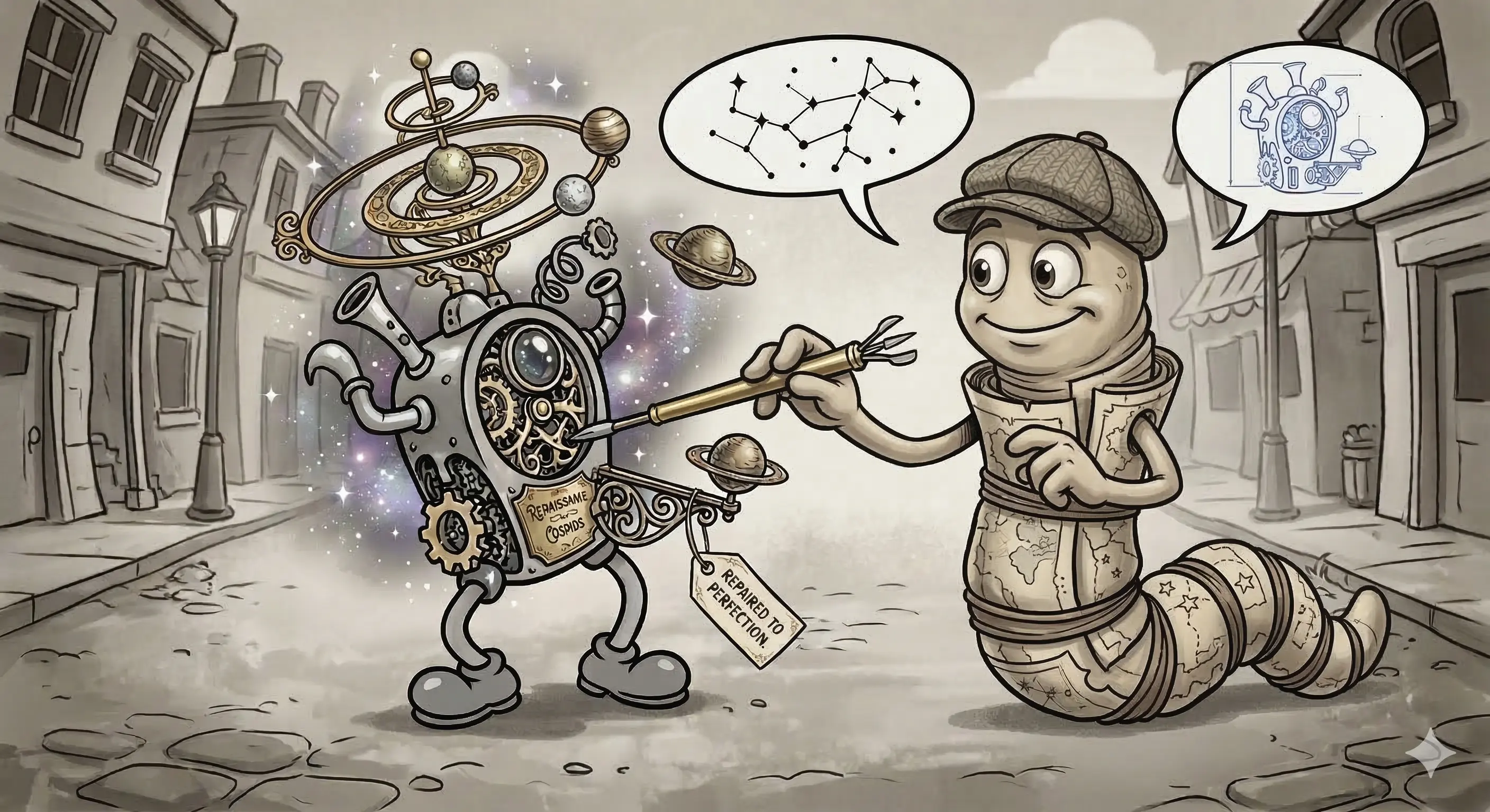 POCE poking illustration